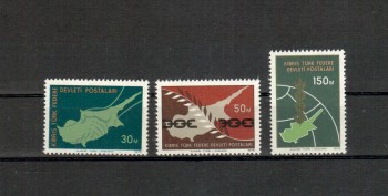 tuerk.Zypern Michelnummer 20 - 22 postfrisch tuerk.Zypern Michelnummer 20 - 22 postfrisch