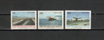 tuerk.Zypern Michelnummer 57 - 59 postfrisch tuerk.Zypern Michelnummer 57 - 59 postfrisch