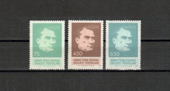 tuerk.Zypern Michelnummer 63 - 65 postfrisch tuerk.Zypern Michelnummer 63 - 65 postfrisch