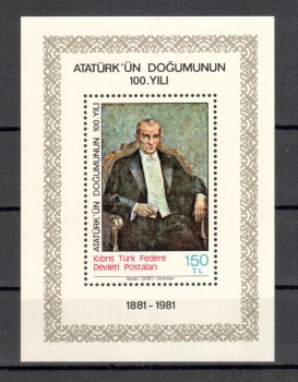 tuerk.Zypern Michelnummer Block 2 postfrisch