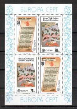 tuerk.Zypern Michelnummer Block 3 postfrisch