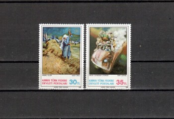 tuerk.Zypern Michelnummer 125 - 126 postfrisch tuerk.Zypern Michelnummer 125 - 126 postfrisch