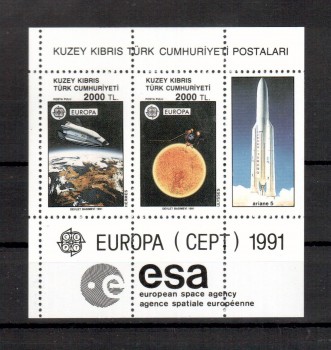 tuerk.Zypern Michelnummer Block 9 postfrisch