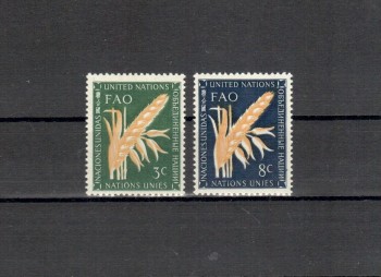 UNO New York Michelnummer 27 - 28 postfrisch