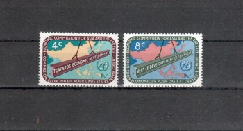 UNO New York Michelnummer 86 - 87 postfrisch UNO New York Michelnummer 86 - 87 postfrisch