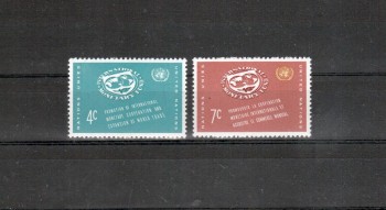 UNO New York Michelnummer 96 - 97 postfrisch UNO New York Michelnummer 96 - 97 postfrisch