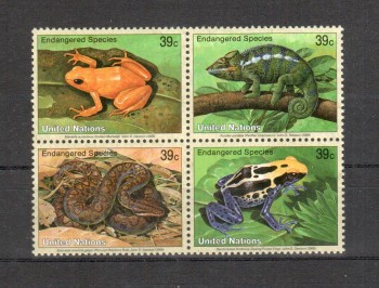 UNO New York Michelnummer 1015 - 1018 postfrisch UNO New York Michelnummer 1015 - 1018 postfrisch