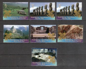 UNO New York Michelnummer 1066 - 1072 postfrisch UNO New York Michelnummer 1066 - 1072 postfrisch