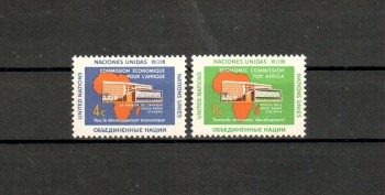 UNO New York Michelnummer 109 - 110 postfrisch UNO New York Michelnummer 109 - 110 postfrisch
