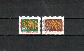 UNO New York Michelnummer 126 - 127 postfrisch UNO New York Michelnummer 126 - 127 postfrisch