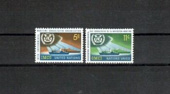 UNO New York Michelnummer 138 - 139 postfrisch