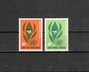 UNO New York Michelnummer 150 - 151 postfrisch UNO New York Michelnummer 150 - 151 postfrisch