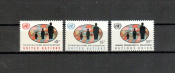 UNO New York Michelnummer 160 - 162 postfrisch UNO New York Michelnummer 160 - 162 postfrisch