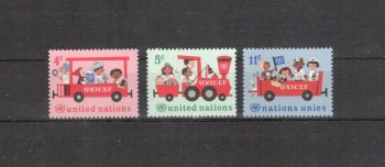 UNO New York Michelnummer 171 - 173 postfrisch
