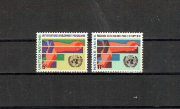 UNO New York Michelnummer 174 - 175 postfrisch