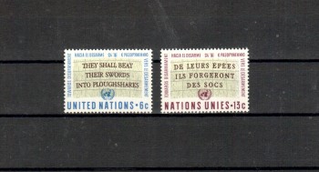 UNO New York Michelnummer 187 - 188 postfrisch