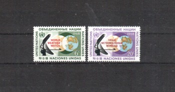 UNO New York Michelnummer 204 - 205 postfrisch UNO New York Michelnummer 204 - 205 postfrisch
