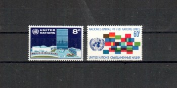UNO New York Michelnummer 238 - 239 postfrisch
