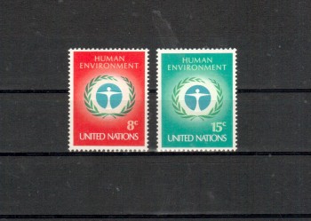 UNO New York Michelnummer 249 - 250 postfrisch