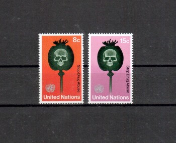 UNO New York Michelnummer 256 - 257 postfrisch