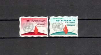 UNO New York Michelnummer 262 - 263 postfrisch