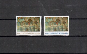 UNO New York Michelnummer 267 - 268 postfrisch