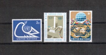 UNO New York Michelnummer 269 - 271 postfrisch