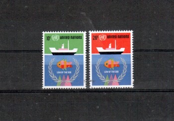 UNO New York Michelnummer 277 - 278 postfrisch