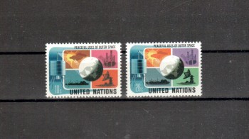 UNO New York Michelnummer 279 - 280 postfrisch