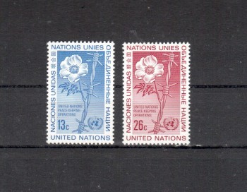 UNO New York Michelnummer 287 - 288 postfrisch
