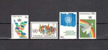 UNO New York Michelnummer 289 - 292 postfrisch