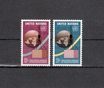 UNO New York Michelnummer 295 - 296 postfrisch