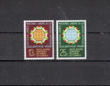 UNO New York Michelnummer 297 - 298 postfrisch