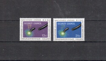 UNO New York Michelnummer 307 - 308 postfrisch