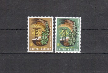 UNO New York Michelnummer 313 - 314 postfrisch