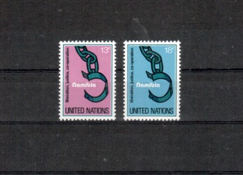 UNO New York Michelnummer 320 - 321 postfrisch UNO New York Michelnummer 320 - 321 postfrisch