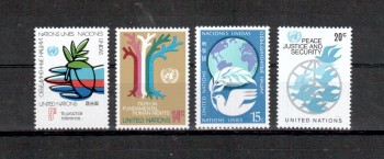 UNO New York Michelnummer 328 - 331 postfrisch