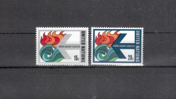 UNO New York Michelnummer 332 - 333 postfrisch
