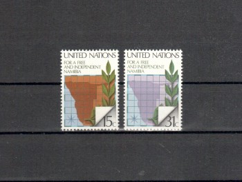 UNO New York Michelnummer 336 - 337 postfrisch