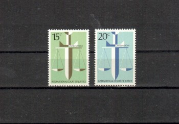 UNO New York Michelnummer 338 - 339 postfrisch