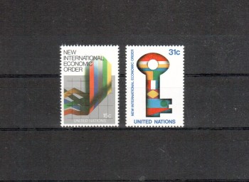 UNO New York Michelnummer 340 - 341 postfrisch