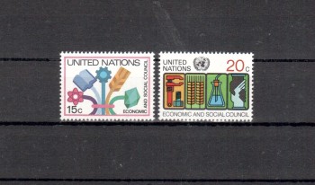 UNO New York Michelnummer 364 - 365 postfrisch