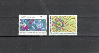 UNO New York Michelnummer 415 - 416 postfrisch UNO New York Michelnummer 415 - 416 postfrisch