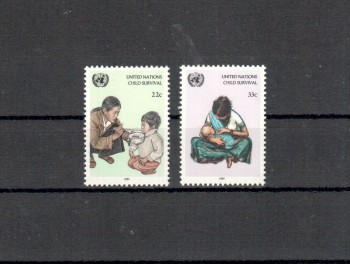 UNO New York Michelnummer 488 - 489 postfrisch UNO New York Michelnummer 488 - 489 postfrisch