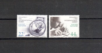 UNO New York Michelnummer 495 - 496 postfrisch UNO New York Michelnummer 495 - 496 postfrisch
