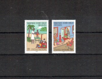 UNO New York Michelnummer 542 - 543 postfrisch