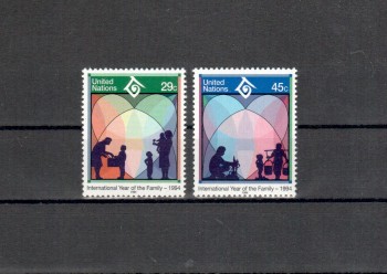 UNO New York Michelnummer 661 - 662 postfrisch