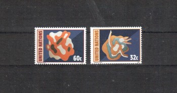 UNO New York Michelnummer 705 - 706 postfrisch
