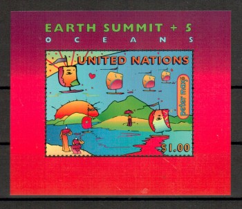 UNO New York Michelnummer 740 Block 14 postfrisch