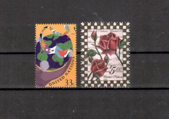 UNO New York Michelnummer 805 - 806 postfrisch